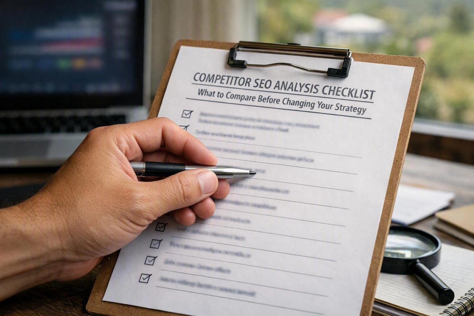 Competitor SEO Analysis Checklist: What to Compare Before Changing Your Strategy