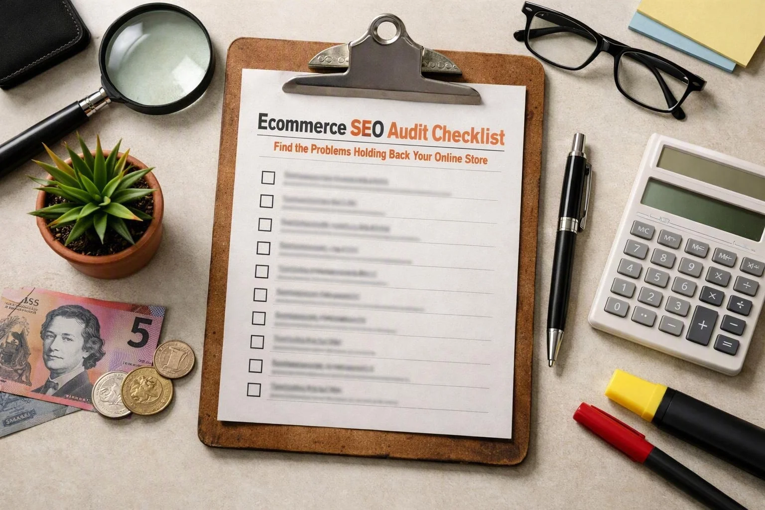 Ecommerce SEO audit checklist for an online store