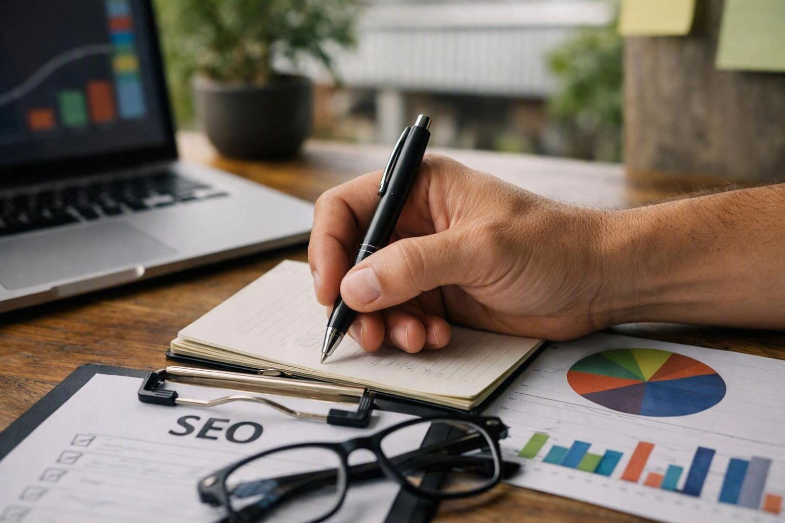 SEO content planning and optimisation workflow
