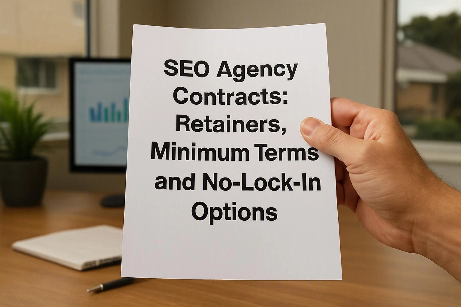 SEO Agency Contracts: Retainers, Minimum Terms and No-Lock-In Options