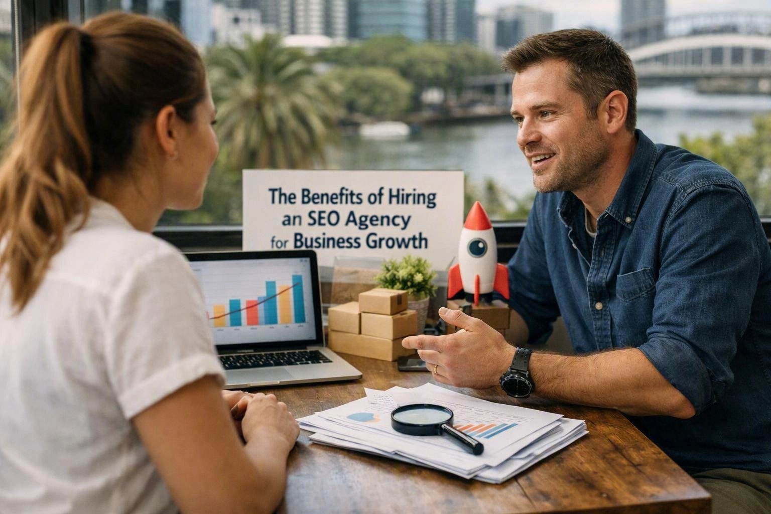 SEO strategy planning for a South Brisbane business