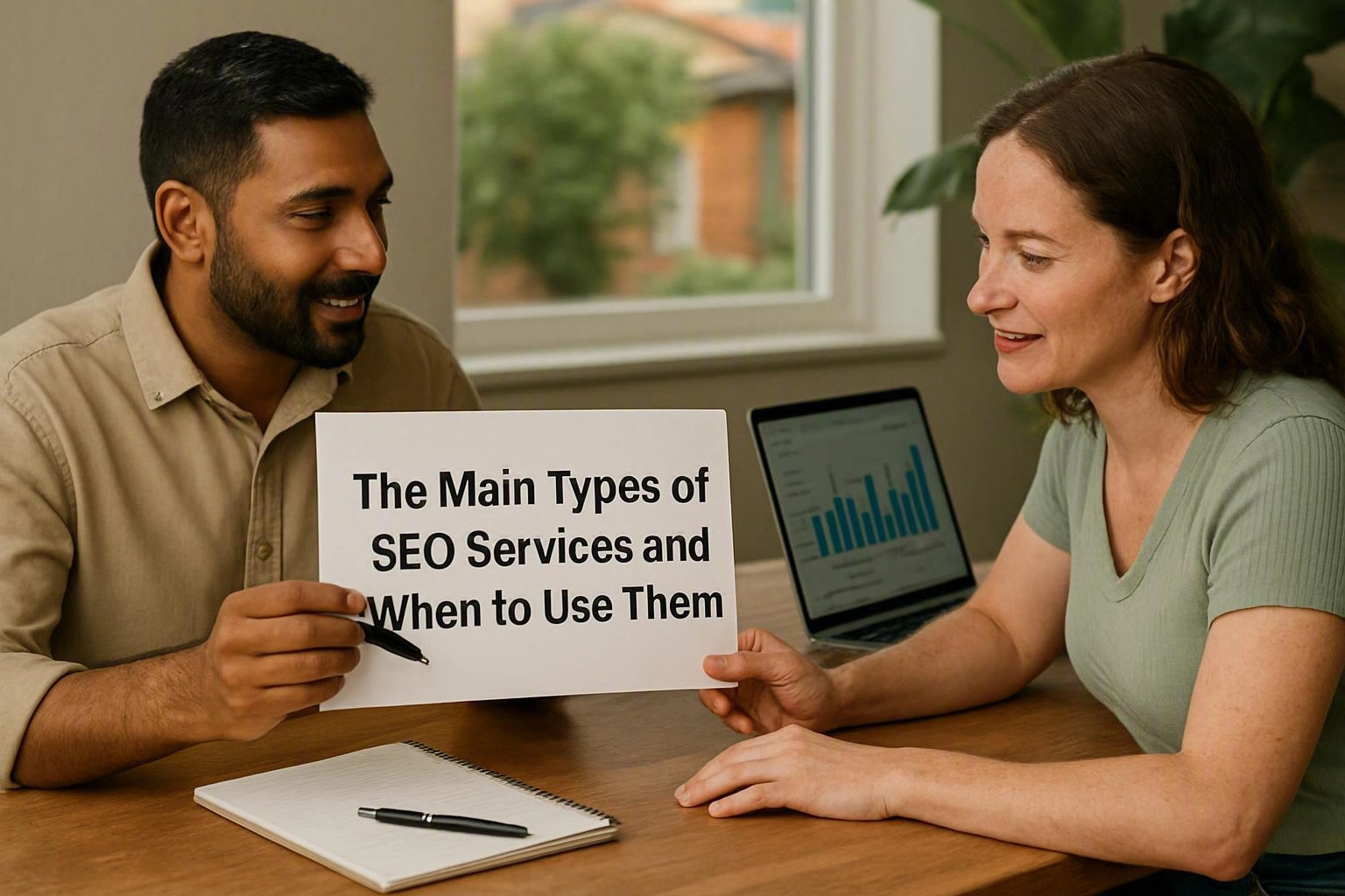 SEO planning process showing technical, content and search visibility work