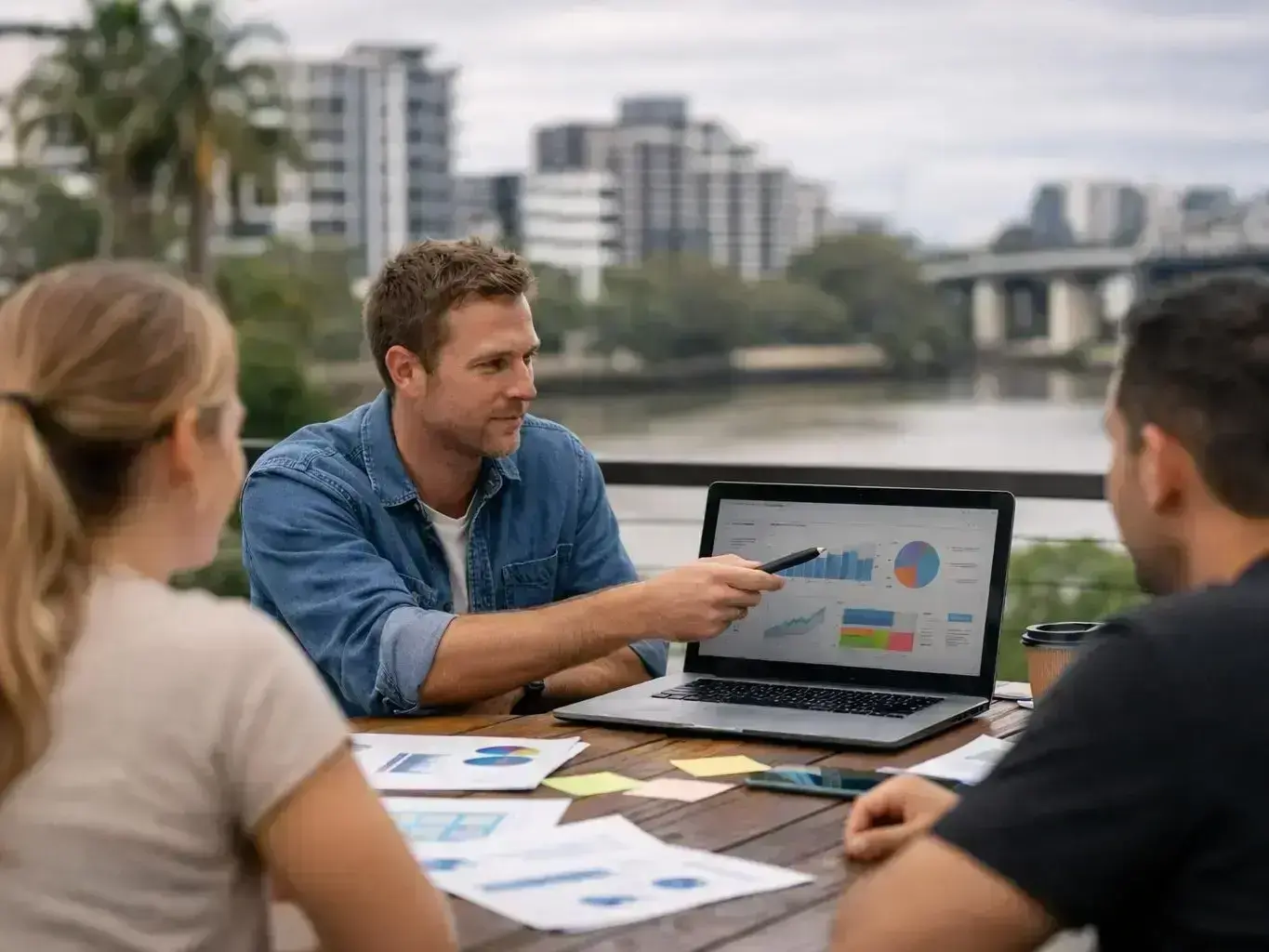 SEO Content Strategy Development in South Brisbane — team at work