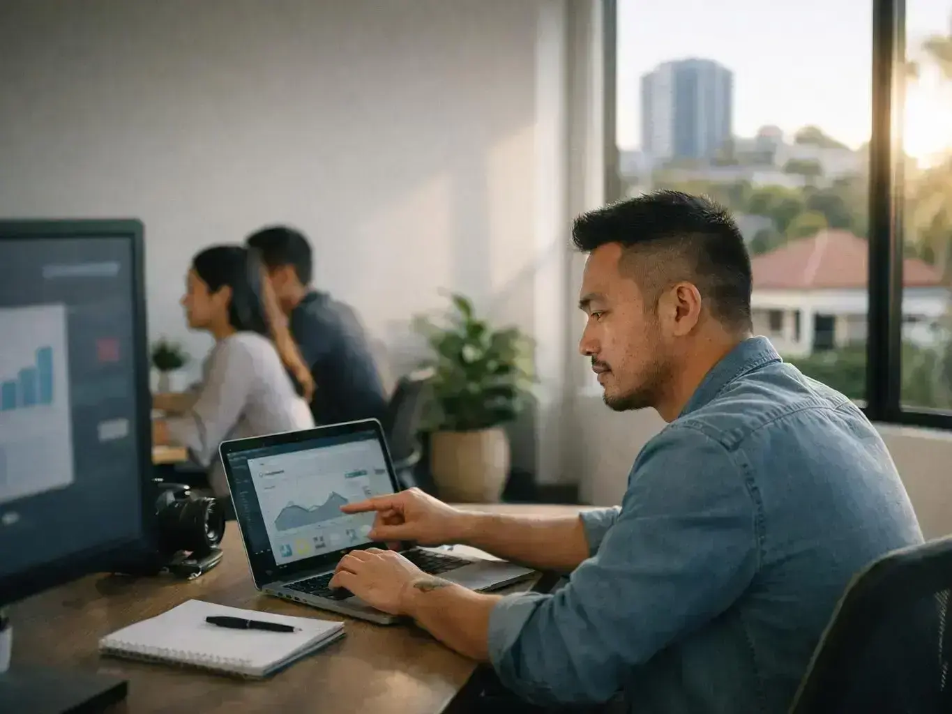 SEO Competitor Analysis Benefits — team at work